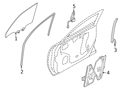 Front Door for 2002 INFINITI Q45 #1