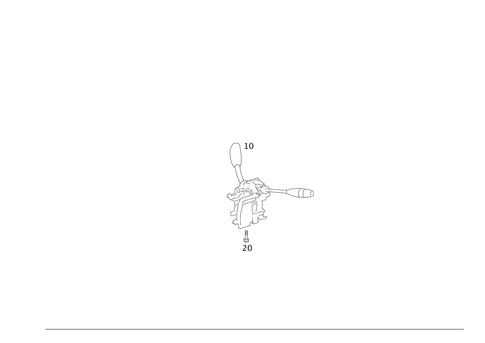 Steering Column Shift for 2007 Mercedes-Benz S600 #0