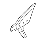 61158FE012 - : GUSSETT, DRIVERS SIDE for Subaru Image