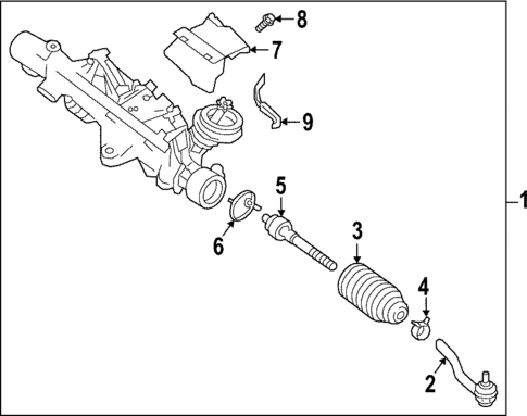 Steering Gear & Linkage for 2024 INFINITI QX55 #0