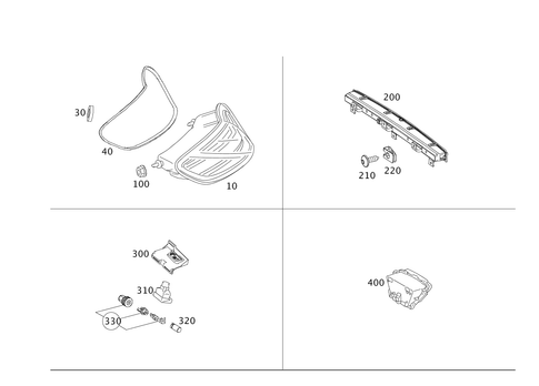 Rear Illumination for 2011 Mercedes-Benz SLS AMG #0