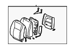 7104033240A0 - : Seat Back Assembly for Lexus: ES300 Image