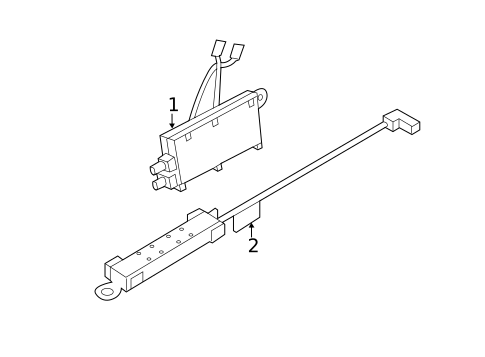 Antenna & Radio for 2010 Volvo S40 #0