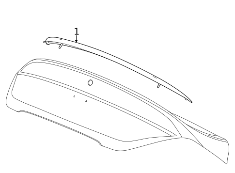 Spoiler for 2025 Cadillac CT4 #1