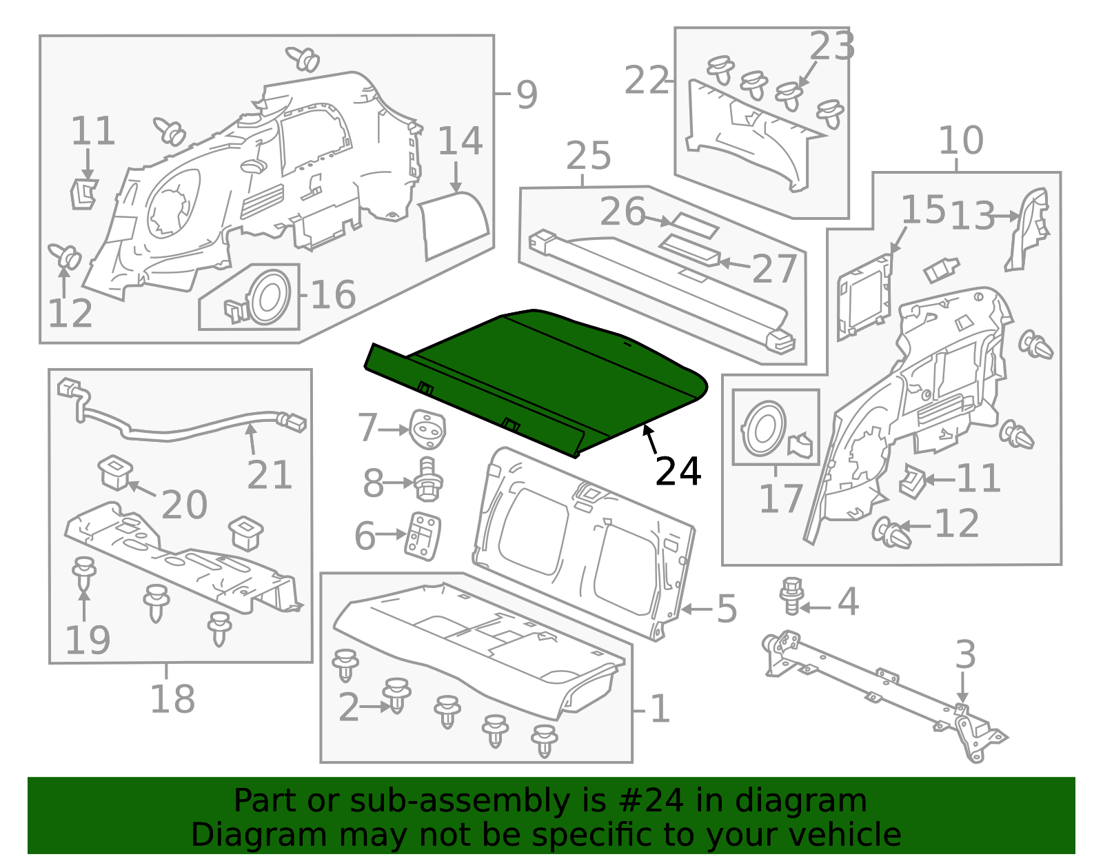 Floor Cover Panel 84521-SZT-A01ZA | Parts Bolton Honda