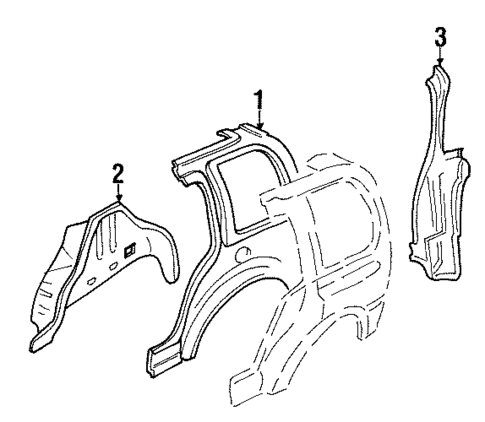 Inner Structure for 1999 Mercury Villager #0