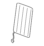 12783121 - Body: Seat Back Heater for Saab: 9-3, 9-3X Image