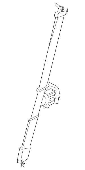 JL3Z16611B69DD - : Lap &amp; Shoulder Belt for Ford: F-150 Image