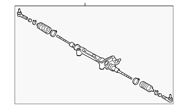 44200-35070 Rack and Pinion 2004-2009 Toyota 4Runner Longo