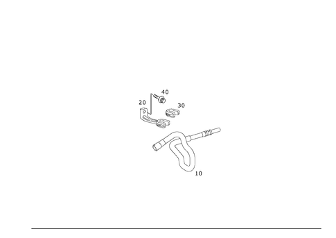 Brake Vacuum Line for 1999 Mercedes-Benz SLK 230 #0