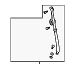 8498078J00 - : Lap &amp; Shoulder Belt for Suzuki Image