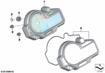 62118551434 - : Repair Kit Instrument Cluster for BMW-Motorrad Image
