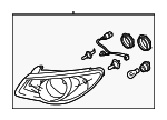 921022H050 - : Headlamp Assembly for Hyundai Image