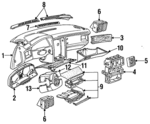 893863075S5KR - : Shelf for Audi: Coupe Quattro Image