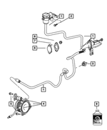 6505900AA - Clutch: Tapping Hex Flange Head Screw for Mopar Image