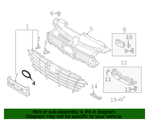 Genuine Hyundai Front Grille Radar Emblem For 2020-2023 Sonata – 86380-L1000 OEM
