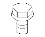 31106760122 - Fuel System: Tank Strap Bolt for BMW Image
