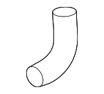 16117176673 - Fuel System: Filler Hose for BMW Image