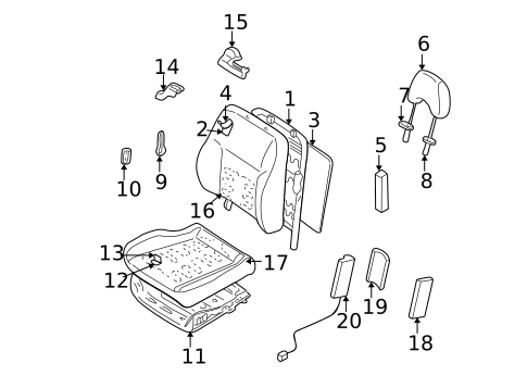 Heated Seats for 2004 Subaru Legacy #0