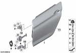 41527294994 - : Door Rear Right for BMW Image