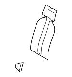 88450L2TD0 - Body: Seat Back Pad for Kia Image