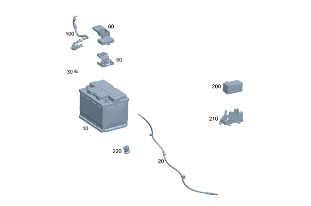 2475463900 - : Jump-Start Con Point for Mercedes-Benz Image