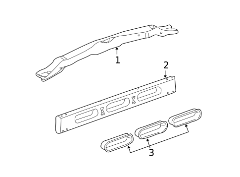 Radiator Support for 2003 Dodge Ram 3500 #0