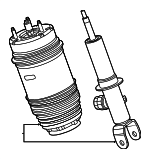 68409692AE - Suspension: Strut for Jeep: Grand Wagoneer, Grand Wagoneer L, Wagoneer, Wagoneer L Image