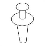 11589290 - Electrical: Outlet Duct Retainer for GM Image