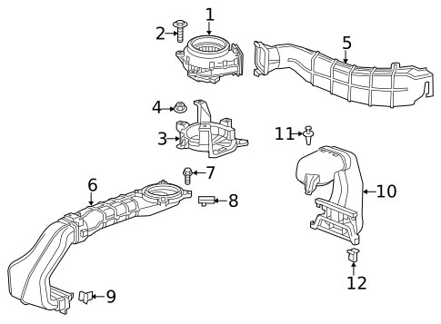 Electrical Components for 2014 Chevrolet Malibu #1