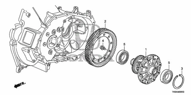 MT Differential for 2013 Honda Fit #0