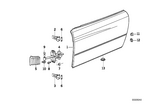 41511970609 - Bodywork: Door Front Left for BMW Image