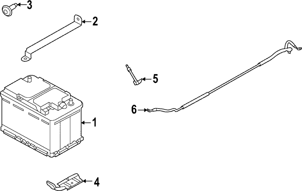 Battery - Porsche (9Y0-915-107-QY)