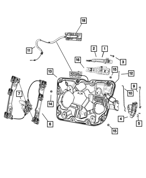 Front Door for 2012 Dodge Durango #0