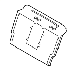 51475A2F379 - Body: Partition Panel for BMW Image