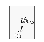 17382TM8L00 - : Tube Assembly for Honda: CR-Z, Insight Image