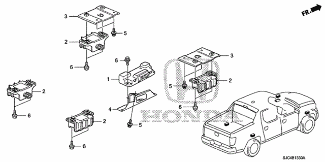TPMS Unit for 2007 Honda Ridgeline #0