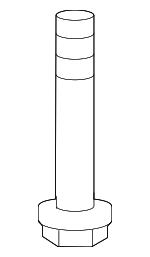 9YA021429 - Suspension: Cross-member Bolt for Mazda: MX-5 Miata, RX-8 Image