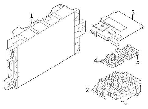 Fuse & Relay for 2021 Jaguar E-Pace #1