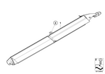 63257145667 - Lighting: Third Stoplamp White for BMW Image
