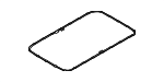 37528P4500 - Electrical: Upper Cover Gasket for Hyundai Image