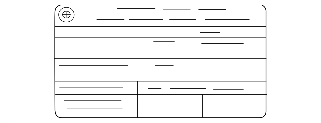 Emission Label - BMW (71228684848)