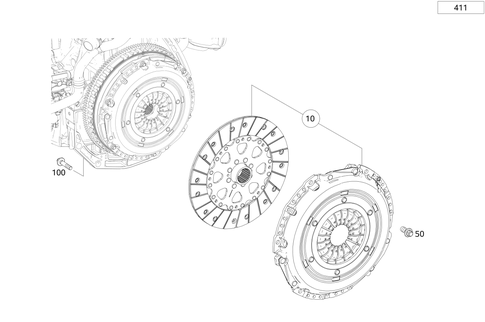 Clutch for 2024 Mercedes-Benz CLA 250 #0