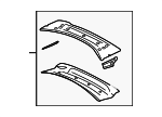 4L0817975 - Body: Roof Header Panel for Audi Image