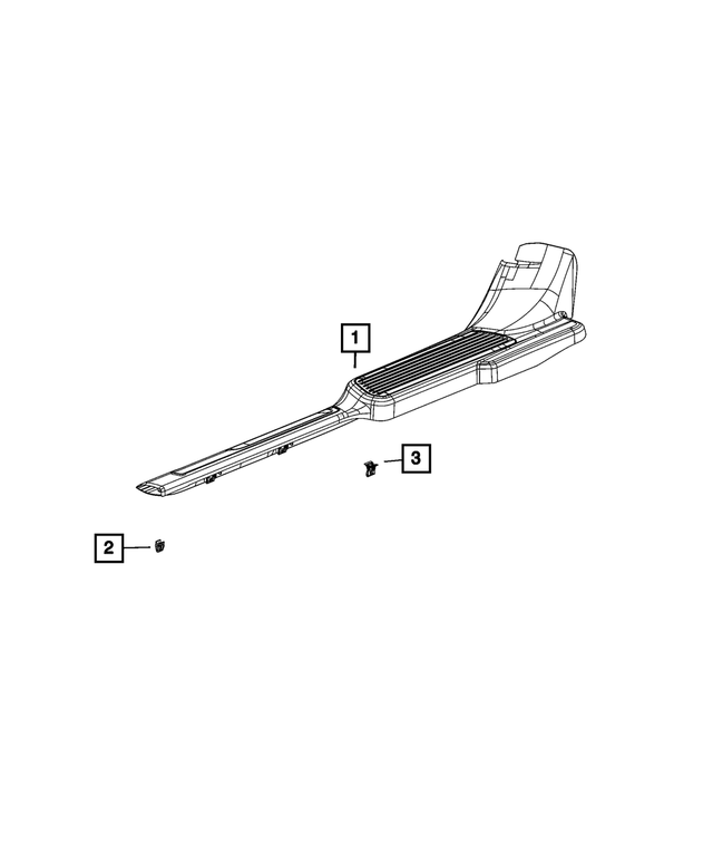 6VF11TX7AC - : Scuff Plate, Left for Mopar Image
