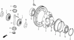 41321PL3T00 - Transmission - Automatic: SHAFT, PINION for Honda Image