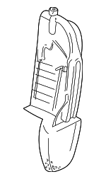 GNC4304AC - Body: Seat Back Pad for Jaguar Image