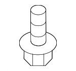 39153TJBA01 - Electrical: Antenna Bolt for Honda: Passport, Pilot, Ridgeline Image