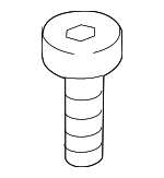 WHT003682 - Electrical: Outer Belt Assembly Lower Bolt for Volkswagen: Arteon, Atlas, Atlas Cross Sport, Beetle, CC, e-Golf, Eos, Golf, Golf Alltrack, Golf R, Golf SportWagen, GTI, Jetta, Passat, Rabbit, Taos, Tiguan, Tiguan Limited Image