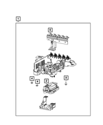 68488382AC - Electrical: Power Distribution Center for Mopar Image